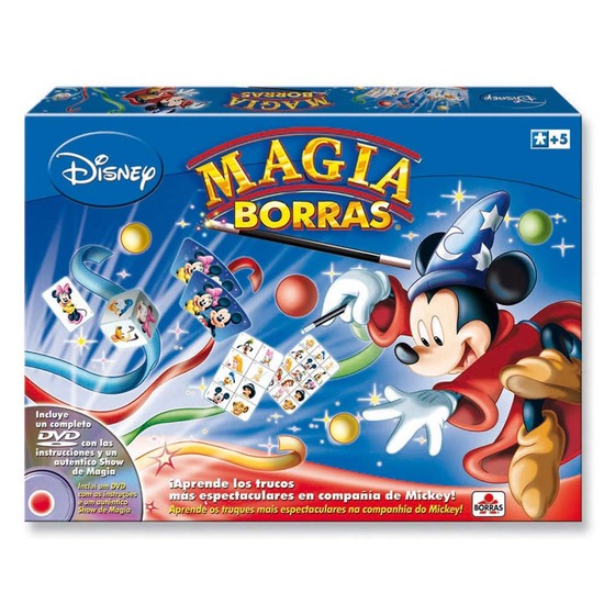 Magia Borras Mickey com DVD