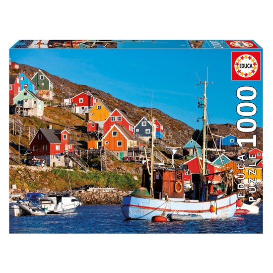 Puzzle 1000 Casas Nórdicas