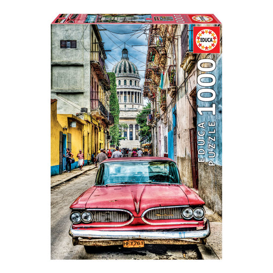Puzzle 1000 Coche en la Habana