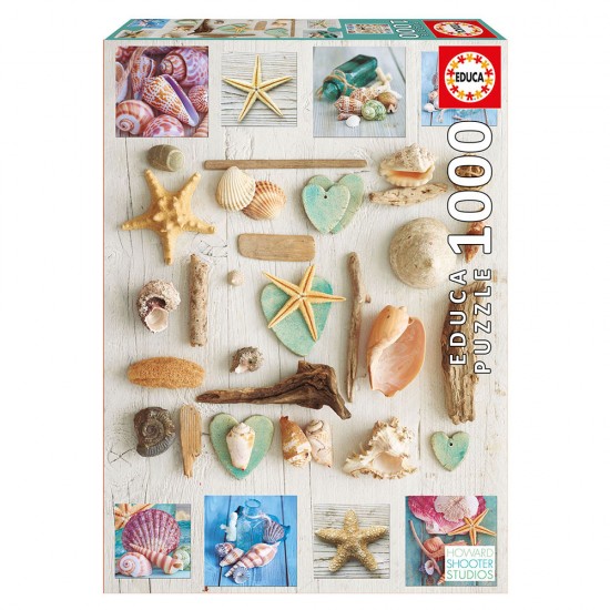 Puzzle 1000 Colagem de Conchas