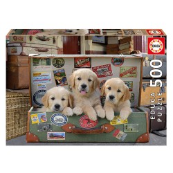 Puzzle 500 Perros en Lama Puzzle 500 Perros en Lama
