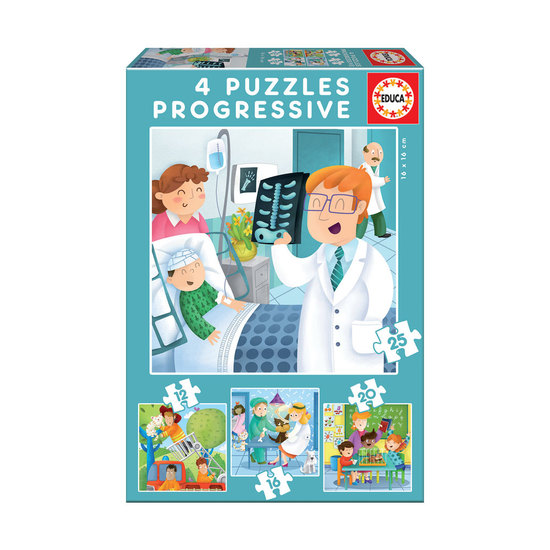 Puzzle Progresivo Profesiones