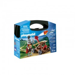 Playmobil Maletín Catapulta de caballero. - 9106
