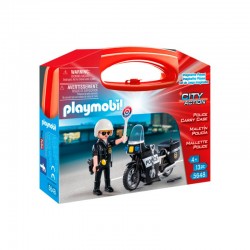 Playmobil Maletín policía. - 5648
