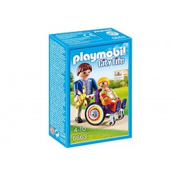 Playmobil Niño en Silla de ruedas - 6663 Playmobil Niño en Silla de ruedas - 6663