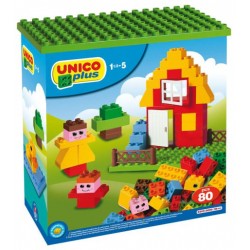 Unico Cajita Pequeña con 80 Piezas Unico Cajita Pequeña con 80 Piezas