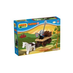 Unico Carrinho 10 Peças Encaixe