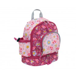 Laken Mochila Infantil Rosa 27 cm (2 años) con Bolsillo Térmico Katuki-Bugs and Flowers Laken Mochila Infantil Rosa 27 cm (2 años) con Bolsillo Térmico Katuki-Bugs and Flowers