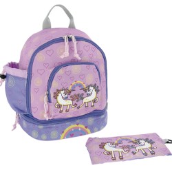 Laken Pink Children's Backpack 27 cm (2 years) with Unicorn Thermal Pocket Laken Pink Children's Backpack 27 cm (2 years) with Unicorn Thermal Pocket