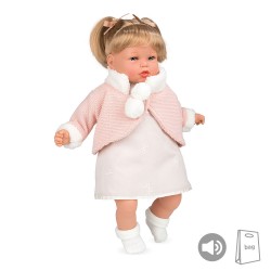 Muñecas Arias Elegance PB 50 cm Fanny Bege con Sonido - 55245