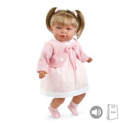 Muñecas Arias Elegance PB 62 cm Leonor Totós Rosa con Sonido - 55159