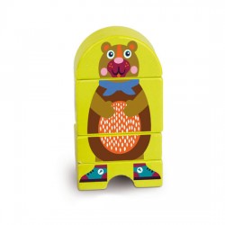 Oops Wooden Magnetic Puzzle Bear